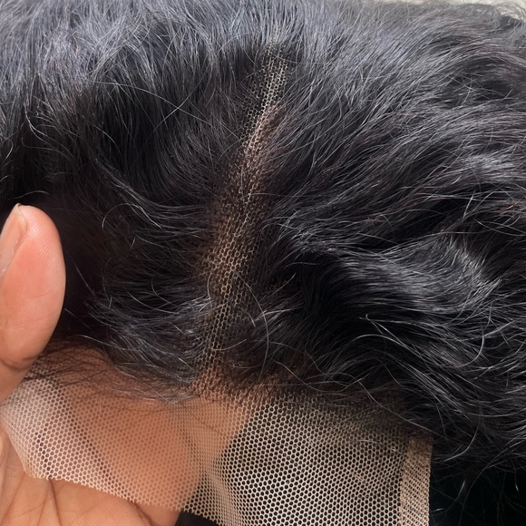 💫 26” 100% HUMAN HAIR DEEP BRAZILIAN WAVY LACE FRONT 4 x 4 FRONT PART WIG - Picture 9 of 11